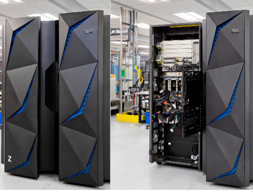 What a modern mainframe looks like.
