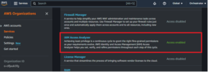 Figures 11: Enabling the IAM Access Analyzer Service