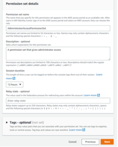 Figures 24: Creating Permission Set Workflow