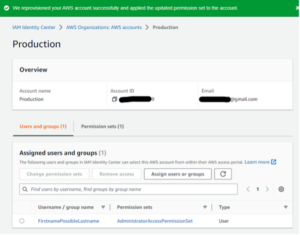 Figures 25: Attaching a User/Permission Set to Account Workflow