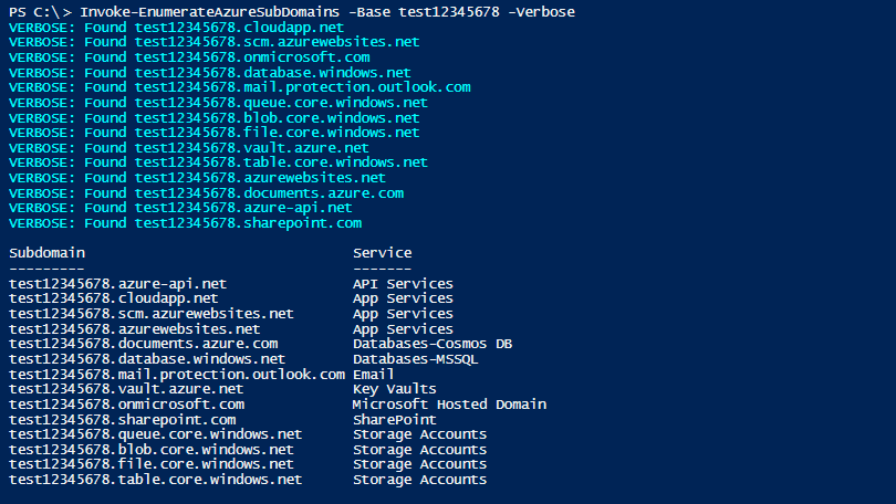 Enumsubdomains