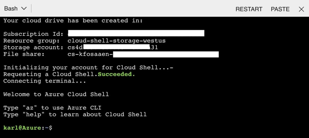 Azure Privilege Escalation Via Cloud Shell