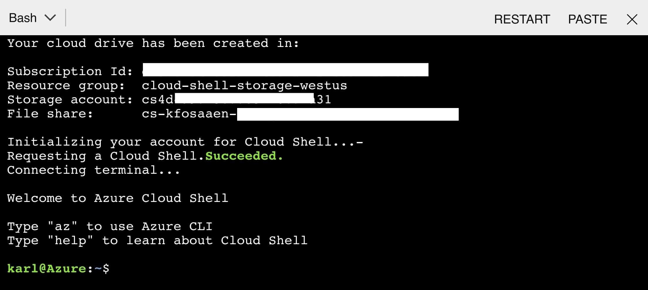 Azure Privilege Escalation Via Cloud Shell