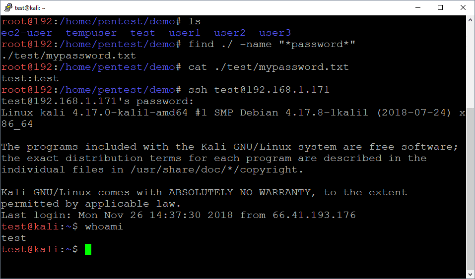 SSH root@169.254.199.99 NBT. Ssh directory