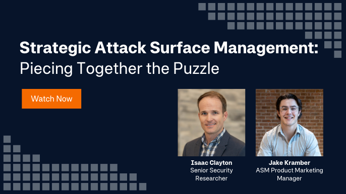 Strategic Attack Surface Management: Piecing Together the Puzzle