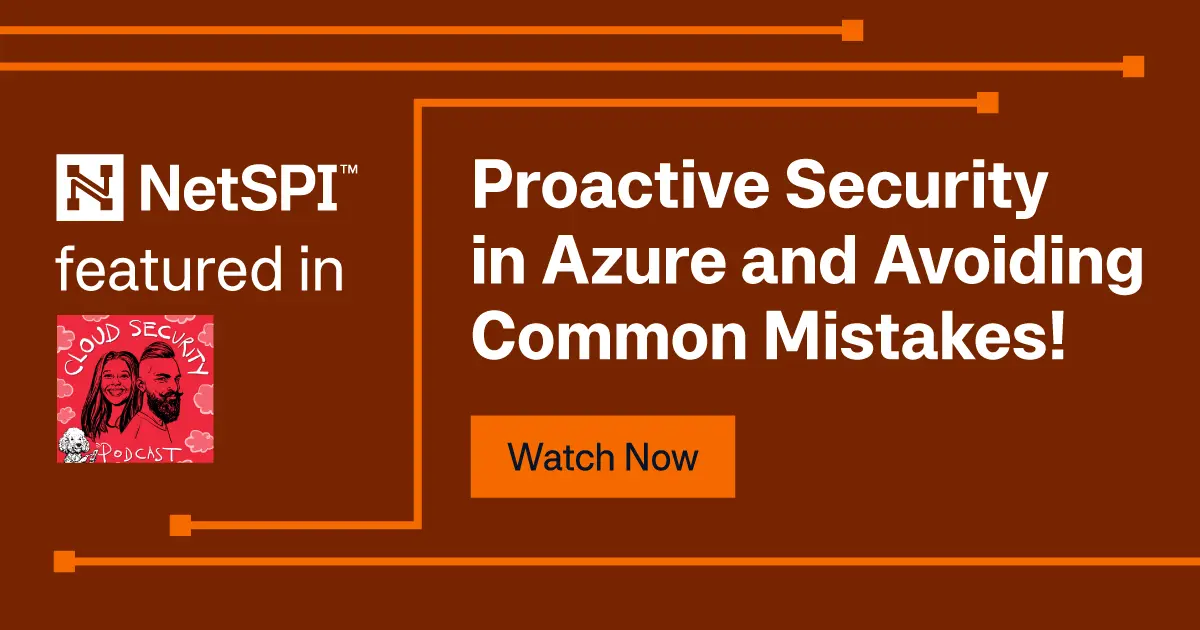 Cloud Security Podcast: Proactive Security in Azure and Avoiding Common ...