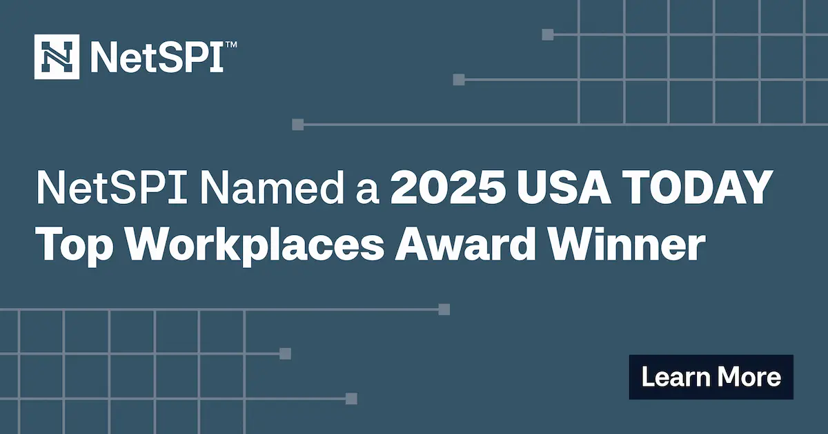 NetSPI Named 2025 USA TODAY Top Workplace