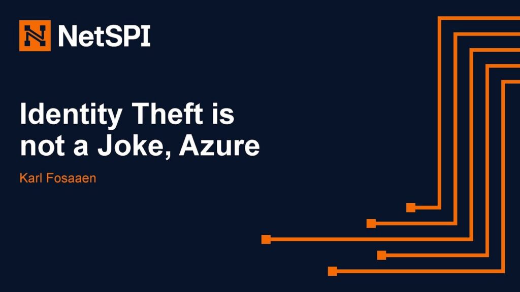 DEF CON 32 | Identity Theft is Not a Joke, Azure!