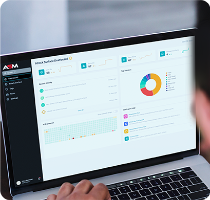 Attack Surface Management Platform on Man's Laptop