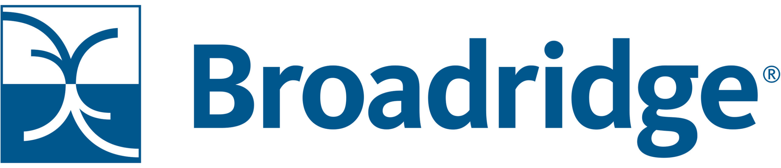 Logo of Broadridge, a client that uses the Resolve vulnerability management platform