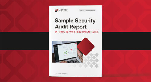 Sample Security Audit Report: External Network Penetration Testing